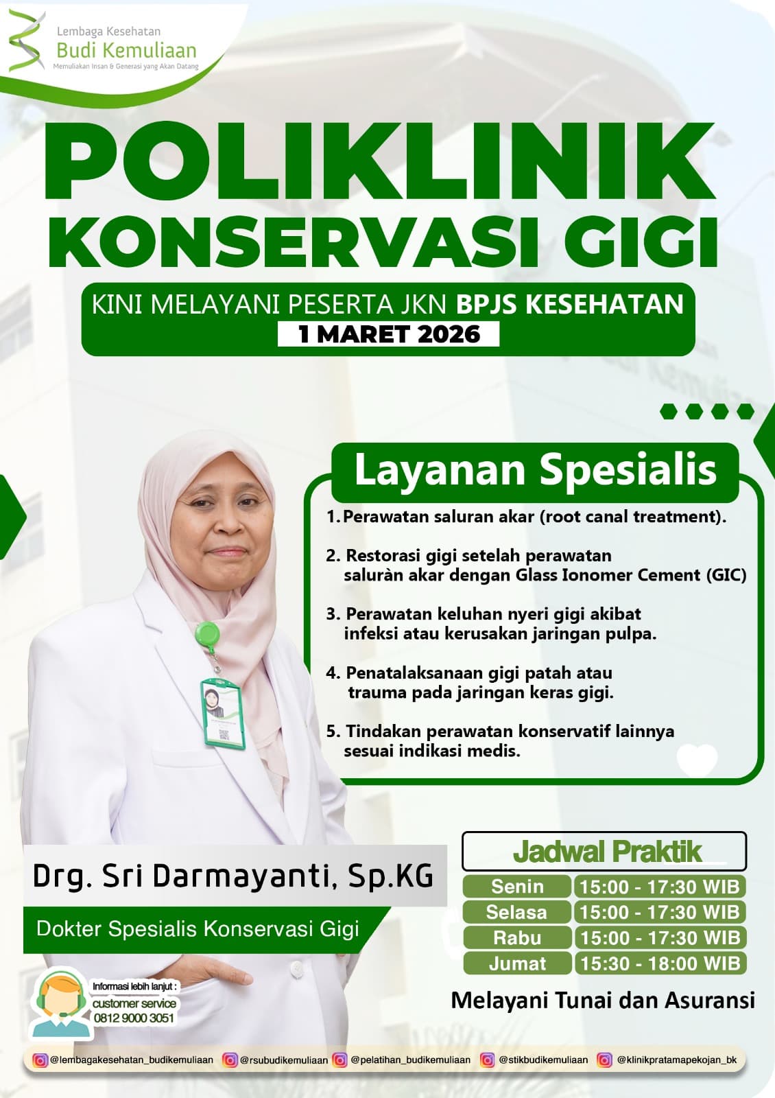 Informasi Rumah Sakit Budi Kemuliaan